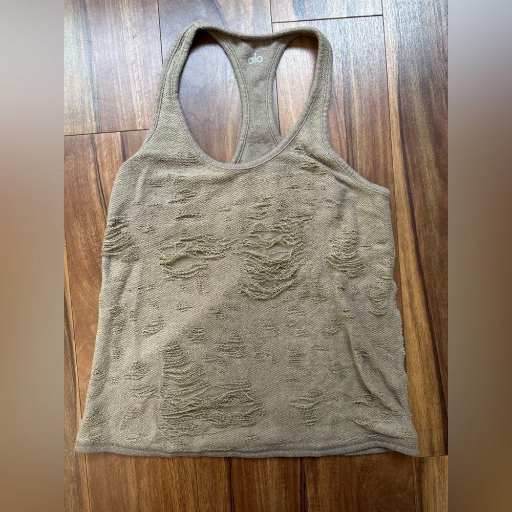 Alo textured workout tank